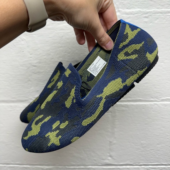 Serra Recycled Material Camo Flats - Picture 2 of 7
